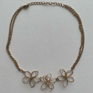 Floral Gold Necklace
